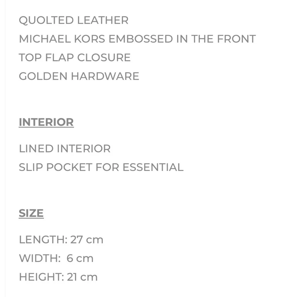 🔥 Michael Kors Leather MD Shoulder Flap Oyster Color - Picture 8 of 13